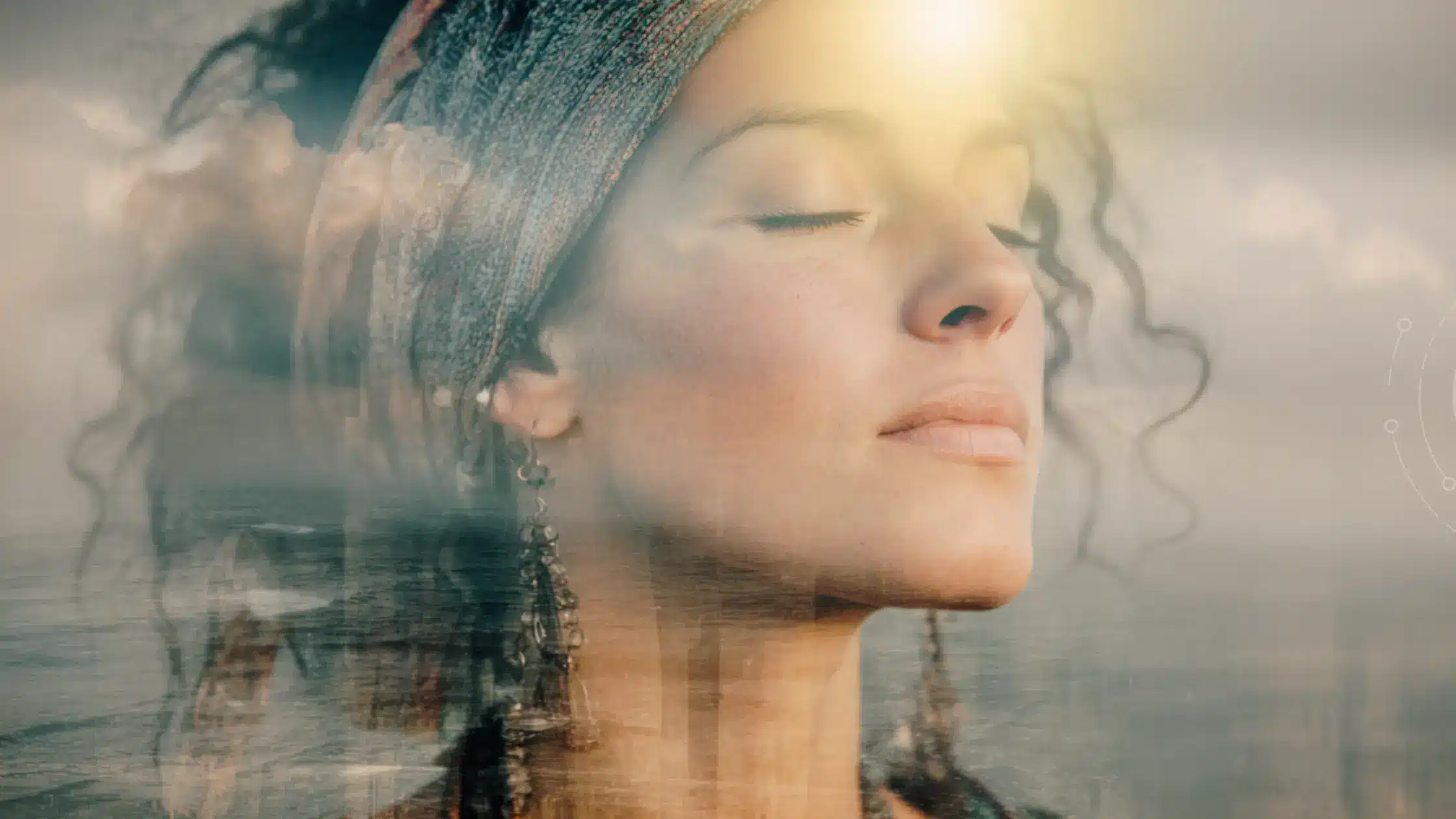 a Woman Connecting to Her True Authentic Self