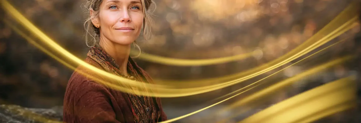 A beautiful woman who is a spiritual life coach that graduated from psychospiritual institute