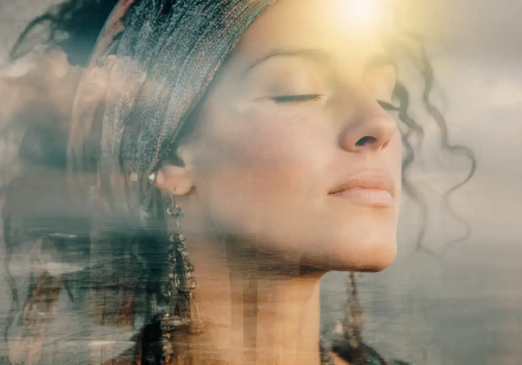 a Woman Connecting to Her True Authentic Self